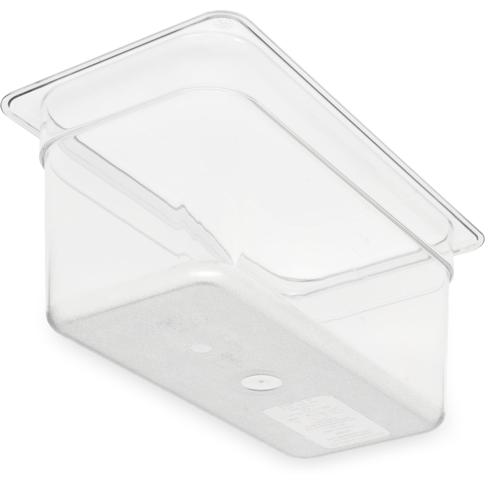 3066207 - StorPlus™ Polycarbonate Food Pan 1/3 Size, 150mm Deep - Clear