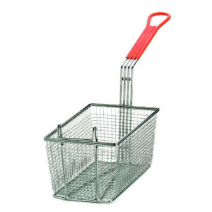 Yellow Table Frybasket With Orange Handle 308 x 162 x 133mm