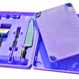 ASZ121812SYS San Jamar Allergen Safe-T-Zone System in Purple