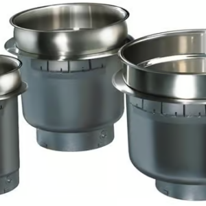 Built-In Round Heated Wells with Drain fitting