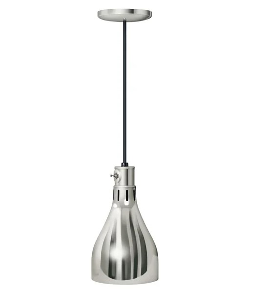 DL-500-CL Hatco Decorative Heat Lamp Glossy Grey Cord Mount Overall Length 1829mm
