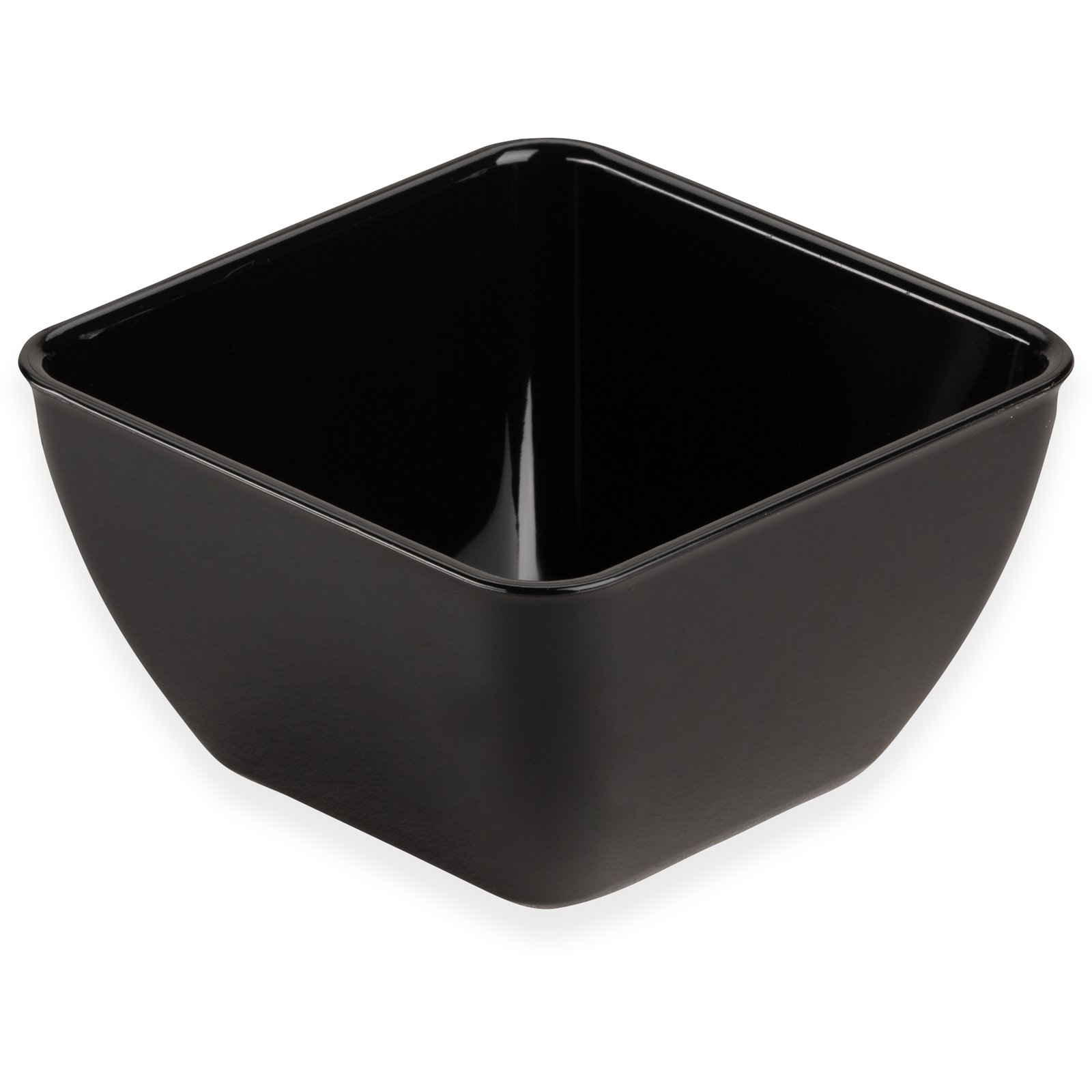 DXSB1203 Carlisle Black SAN Square Bowl 350mL Capacity 102mm x 102mm x 64mm
