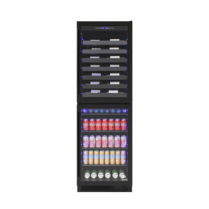 Vinotemp 98 Bottle/200 can Dual Zone  Wine & Beverage Centre