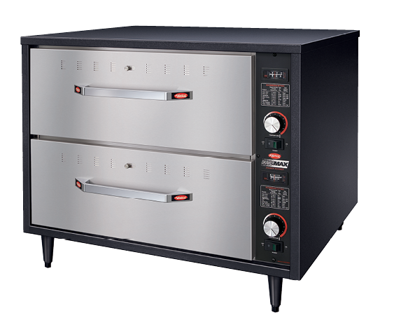 HDM-2 Hatco Free Standing Drawer Warmer - 2 drawers - 749mm x 576mm x 512mm (excluding legs)