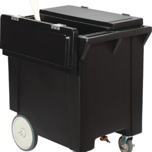 IC222003 Carlisle Cateraide™ Black Ice Caddy on Castors 90kg ice capacity 781mm x 559 x 927mm