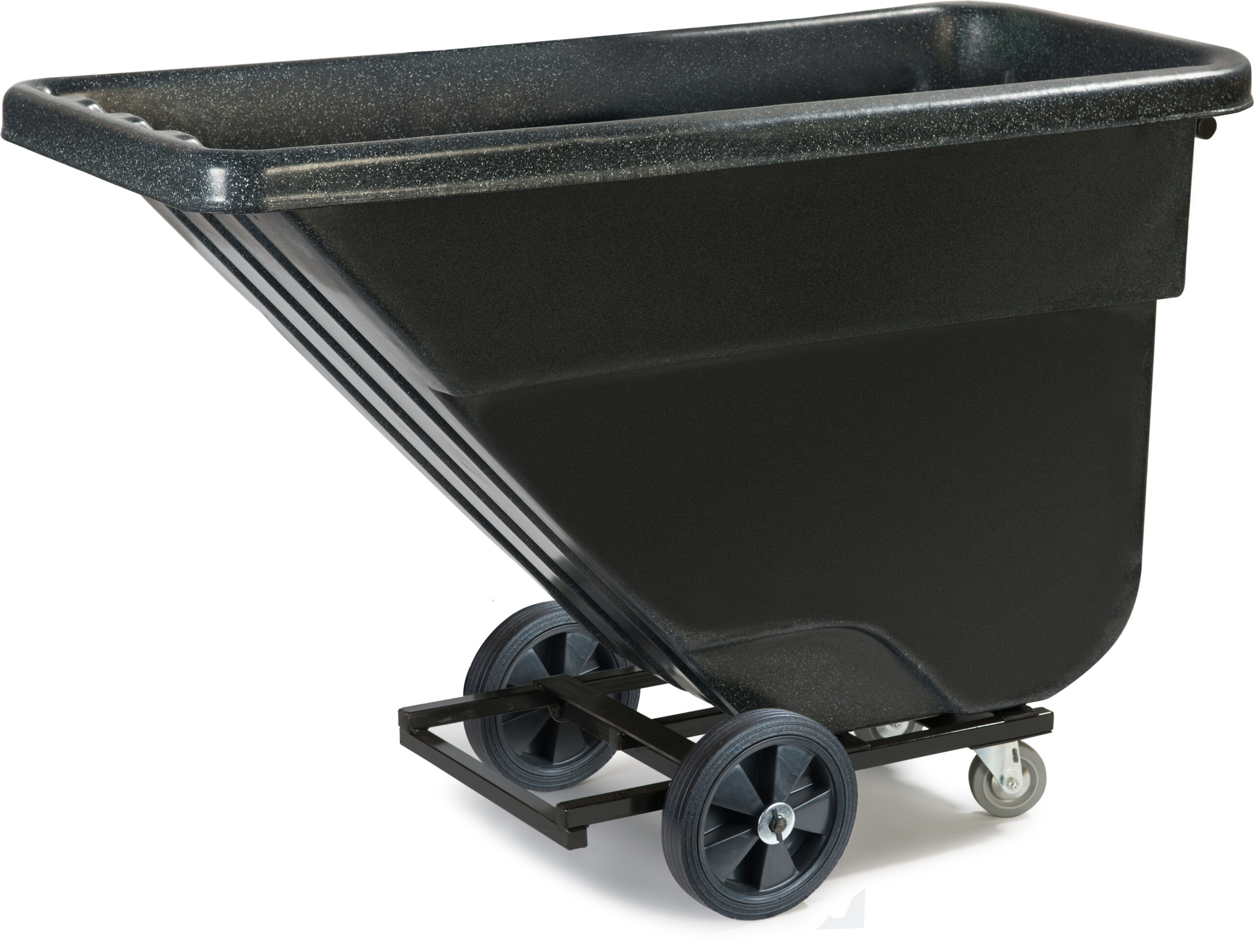 TTLD58003 Carlisle Black Light Duty Utility Tilt Truck 204kg Capacity 1370mm x 660mm x 965mm