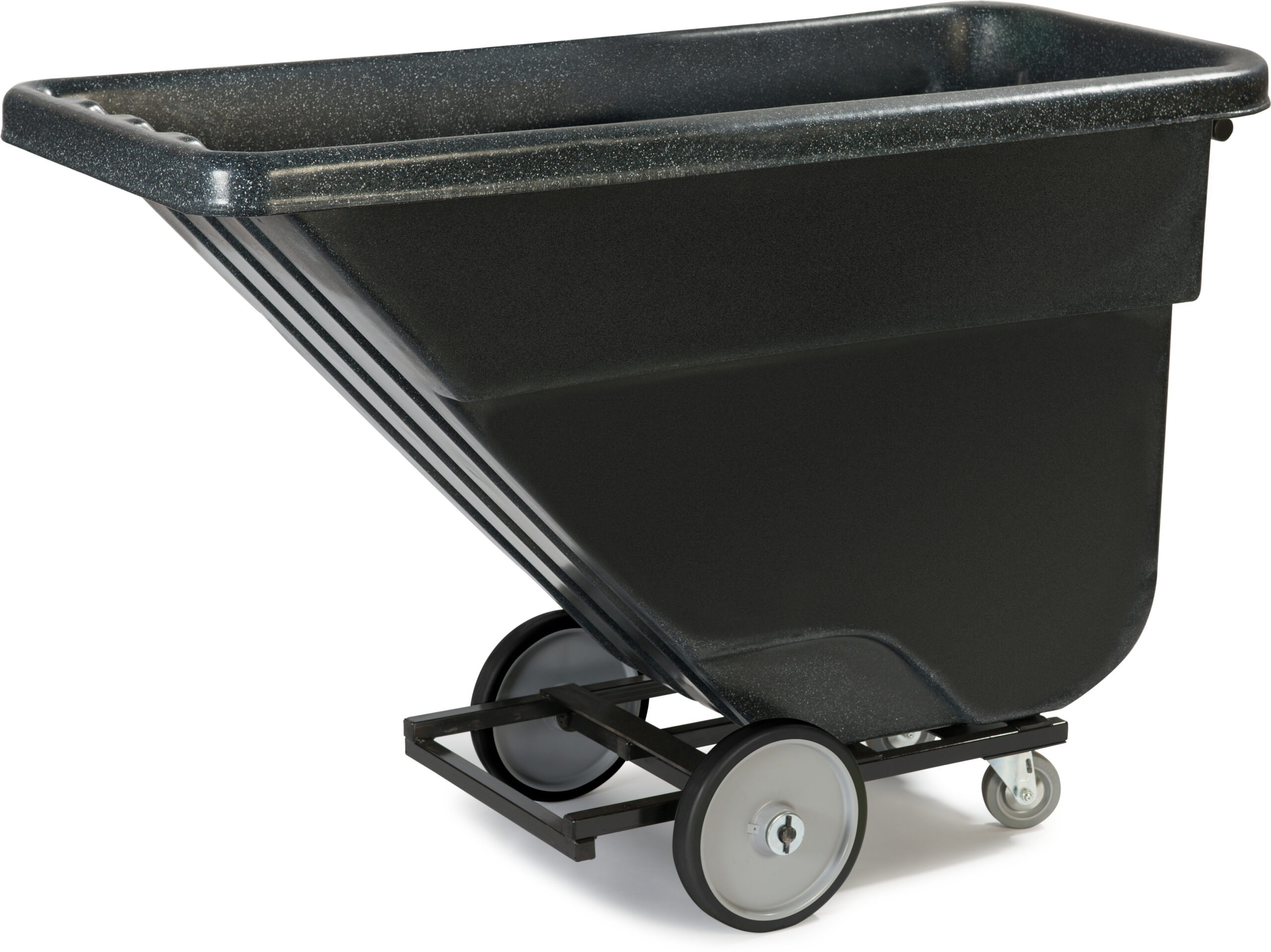 TTS58003 Carlisle Black Standard Duty Utility Tilt Truck 385kg Capacity 1727mm x 825mm x 1086mm