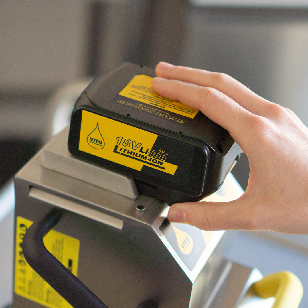 VM Battery: Cordless I independent I efficient