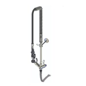 YH041 Yellow Tapware Deck Mount Pre Rinse Assembly with Y729 Gun LIMITED STOCK - SEE JETSTREAM ALTERNATIVES
