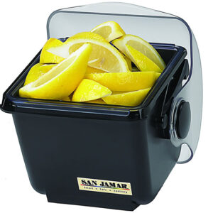 BD2002 San Jamar The Mini Dome Garnish Centre - Connectors provide modularity between Mini Dome, Dome & Snap on Caddies
